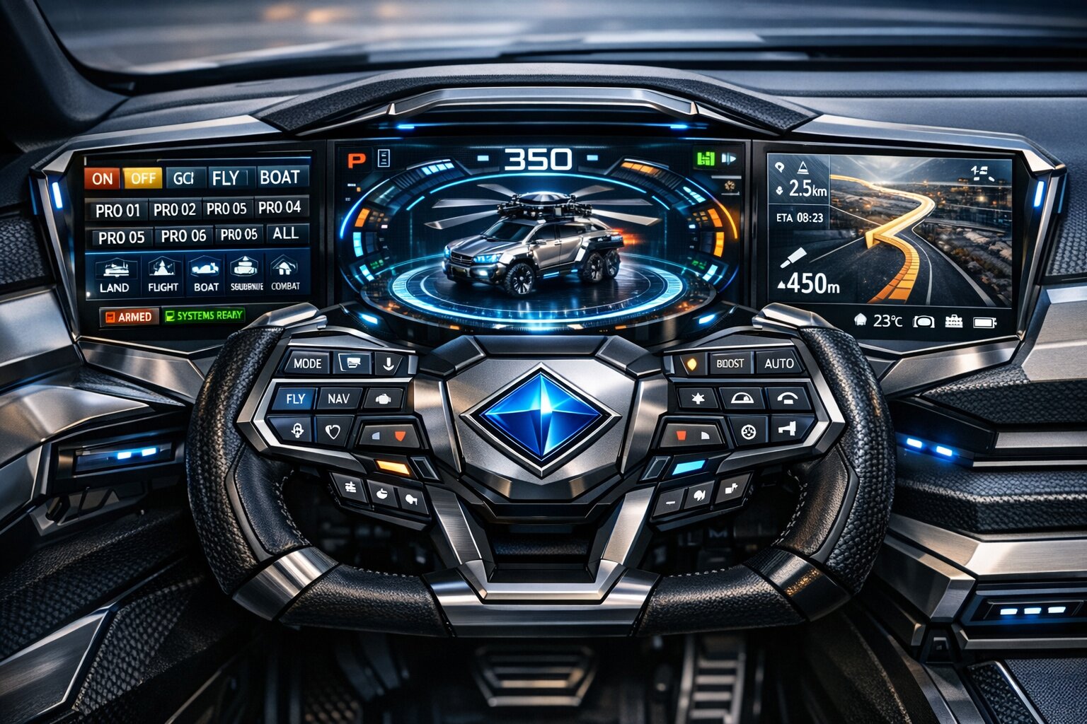 Sky Titan Supreme Driving Panel
